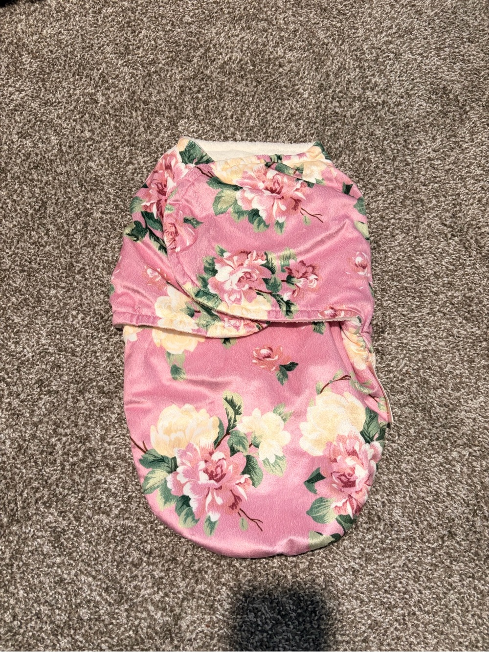 Floral Pink Thick Sleep Wrap